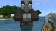 Changing a Vindicator's name to Johnny can have some hilarious results (Image via Minecraft)
